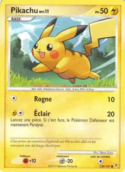 Pikachu — carte 120 de l’extension Vainqueurs Suprêmes