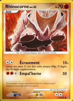Rhinocorne — carte 122 de l’extension Vainqueurs Suprêmes
