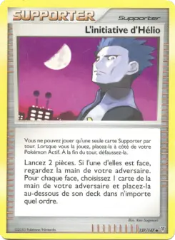 L'initiative d'Hélio — carte 137 de l’extension Vainqueurs Suprêmes