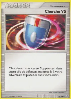 Cherche VS — carte 140 de l’extension Vainqueurs Suprêmes