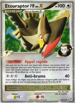 Etouraptor — carte 147 de l’extension Vainqueurs Suprêmes