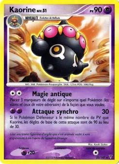 Kaorine — carte 22 de l’extension Vainqueurs Suprêmes