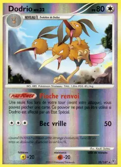 Dodrio — carte 25 de l’extension Vainqueurs Suprêmes