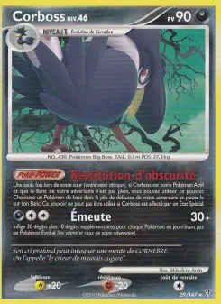 Corboss — carte 29 de l’extension Vainqueurs Suprêmes