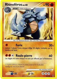 Rhinoféros — carte 80 de l’extension Vainqueurs Suprêmes