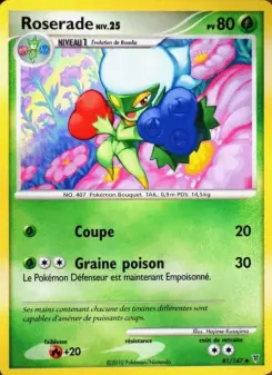 Roserade — carte 81 de l’extension Vainqueurs Suprêmes