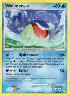 Wailmer — carte 87 de l’extension Vainqueurs Suprêmes