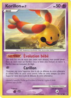 Korillon — carte 98 de l’extension Vainqueurs Suprêmes