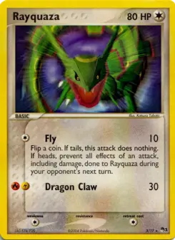 Rayquaza — carte 3 de l’extension POP Série 1
