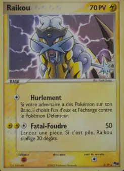 Raikou — carte 3 de l’extension POP Série 2
