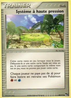 Système à haute pression — carte 10 de l’extension POP Série 3