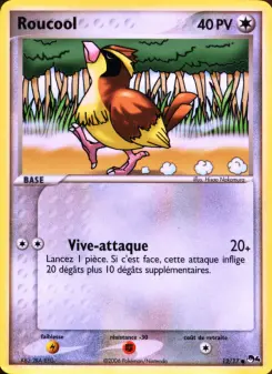Roucool — carte 12 de l’extension POP Série 4