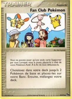 Fan Club Pokémon — carte 9 de l’extension POP Série 4
