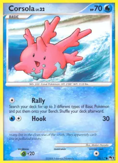 Corsola — carte 13 de l’extension POP Série 7