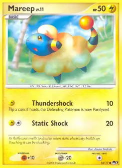 Mareep — carte 14 de l’extension POP Série 7