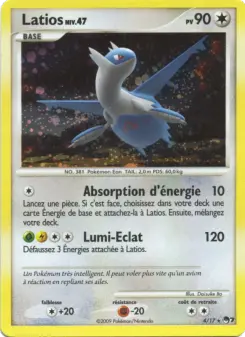 Latios — carte 4 de l’extension POP Série 7