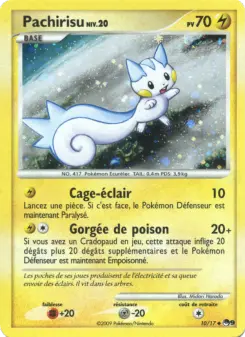 Pachirisu — carte 10 de l’extension POP Série 9
