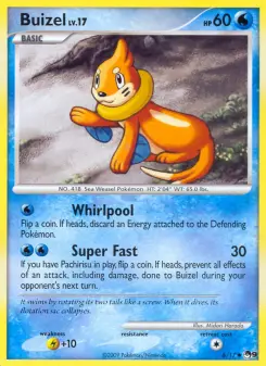 Buizel — carte 6 de l’extension POP Série 9