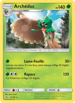 Archéduc — carte 11 de l’extension Soleil et Lune