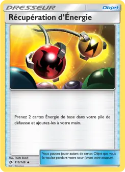 Récupération d’Énergie — carte 116 de l’extension Soleil et Lune
