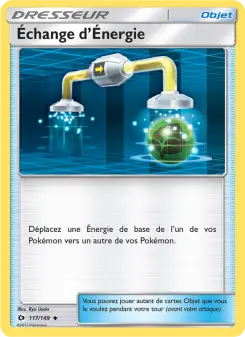 Échange d’Énergie — carte 117 de l’extension Soleil et Lune