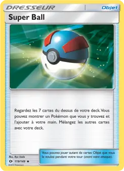 Super Ball — carte 119 de l’extension Soleil et Lune