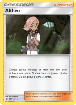 Althéo — carte 121 de l’extension Soleil et Lune