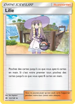 Lilie — carte 122 de l’extension Soleil et Lune