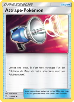 Attrape-Pokémon — carte 126 de l’extension Soleil et Lune