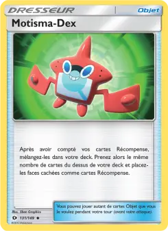 Motisma-Dex — carte 131 de l’extension Soleil et Lune