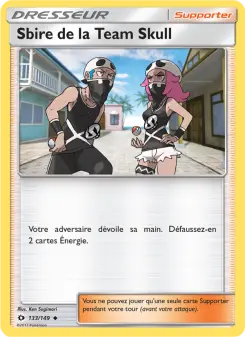 Sbire de la Team Skull — carte 133 de l’extension Soleil et Lune