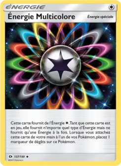 Énergie Multicolore — carte 137 de l’extension Soleil et Lune