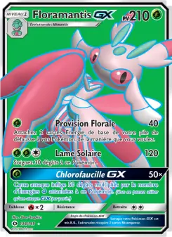 Floramantis GX — carte 138 de l’extension Soleil et Lune