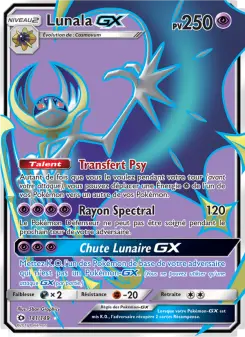 Lunala GX — carte 141 de l’extension Soleil et Lune