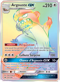 Argouste GX — carte 157 de l’extension Soleil et Lune