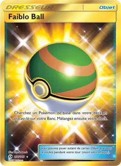 Faiblo Ball — carte 158 de l’extension Soleil et Lune