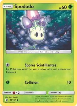 Spododo — carte 16 de l’extension Soleil et Lune