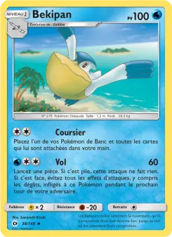 Bekipan — carte 38 de l’extension Soleil et Lune