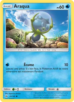 Araqua — carte 45 de l’extension Soleil et Lune