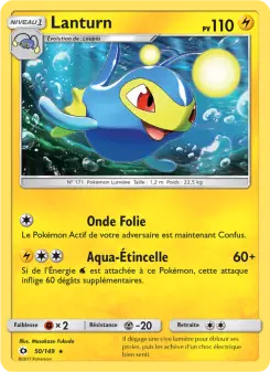 Lanturn — carte 50 de l’extension Soleil et Lune