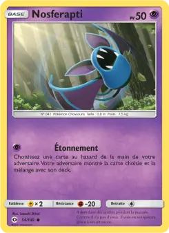 Nosferapti — carte 54 de l’extension Soleil et Lune