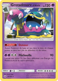 Grotadmorv d’Alola — carte 58 de l’extension Soleil et Lune