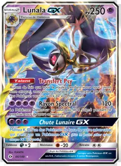 Lunala GX — carte 66 de l’extension Soleil et Lune