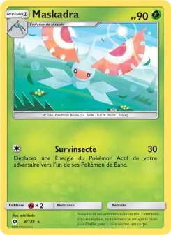 Maskadra — carte 8 de l’extension Soleil et Lune