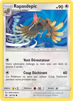 Rapasdepic — carte 98 de l’extension Soleil et Lune