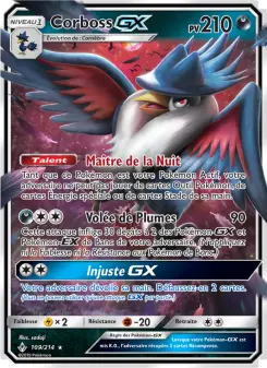 Corboss GX — carte 109 de l’extension Alliance Infaillible