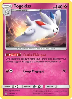 Togekiss — carte 138 de l’extension Alliance Infaillible