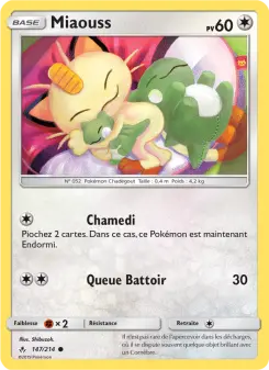 Miaouss — carte 147 de l’extension Alliance Infaillible