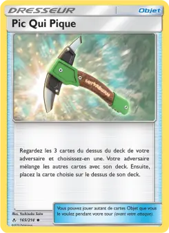 Pic Qui Pique — carte 165 de l’extension Alliance Infaillible