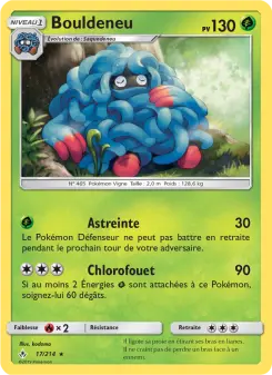 Bouldeneu — carte 17 de l’extension Alliance Infaillible